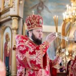 Архиерейское богослужение в Петропавловском храме города Лыткарино