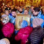 Проводы иконы Божией Матери «Неупиваемая Чаша» из Преображенского собора г. Люберцы во Владычний Введенский женский монастырь г. Серпухова