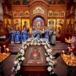 Принесение чудотворной иконы Божией Матери «Неупеваемая Чаша» в Люберецкое благочиние из Владычнего Введенского женского монастыря