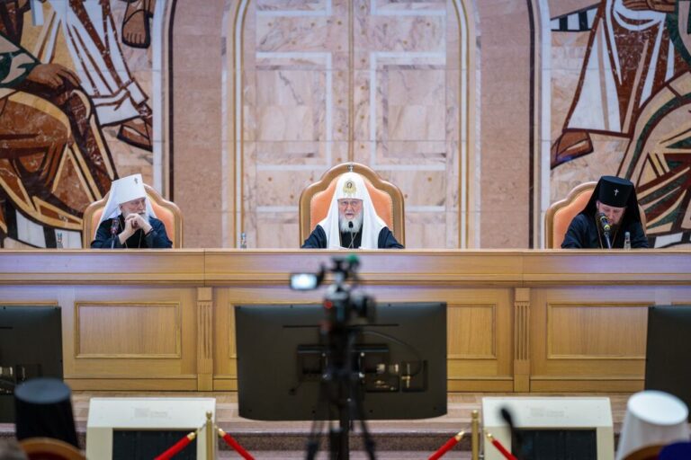 Общее собрание духовенства Московской митрополии под председательством Святейшего Патриарха Московского и всея Руси Кирилла