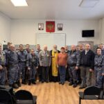 Молебен в отделе вневедомственной охраны