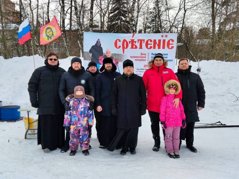 «Люберецкие Соборяне» на лыжных гонках