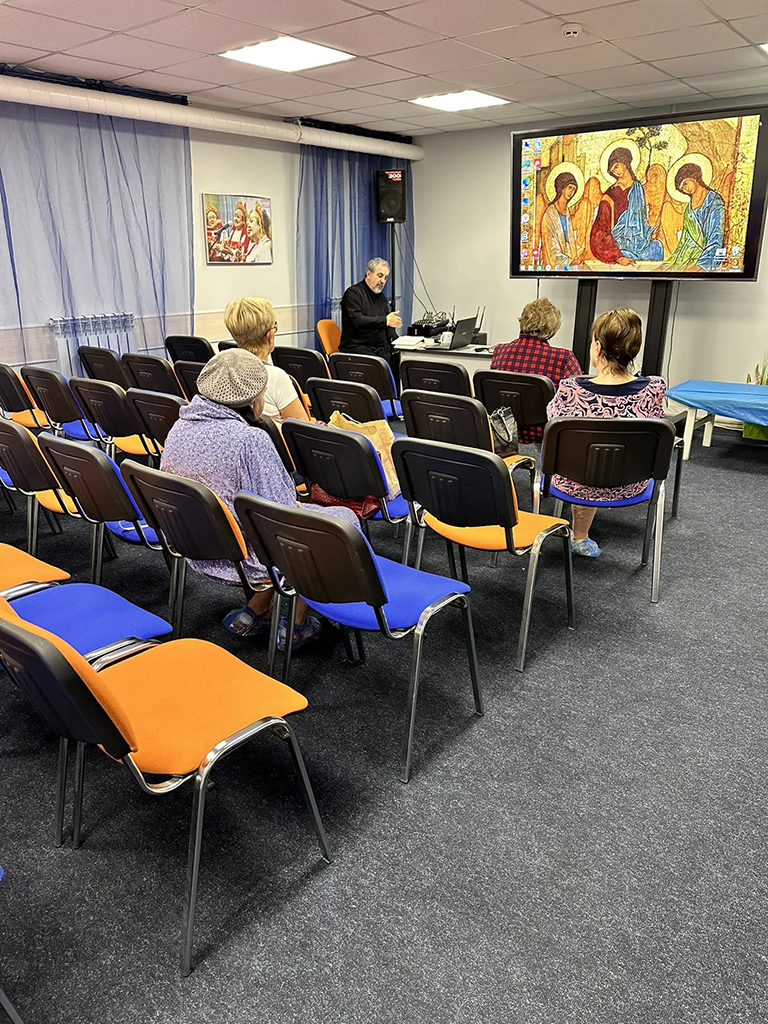 Занятие в «Активном долголетии» города Люберцы
