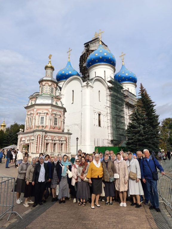 Паломническая поездка слушателей Библейско-богословских курсов в Троице-Сергиеву Лавру